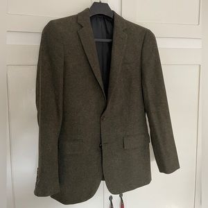 J. Crew slim-fit Thompson donegal wool suit jacket